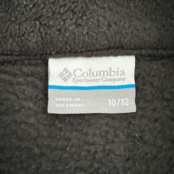 Boys Fleece | Columbia | Size 10/12 | Black - Picture 3 of 5